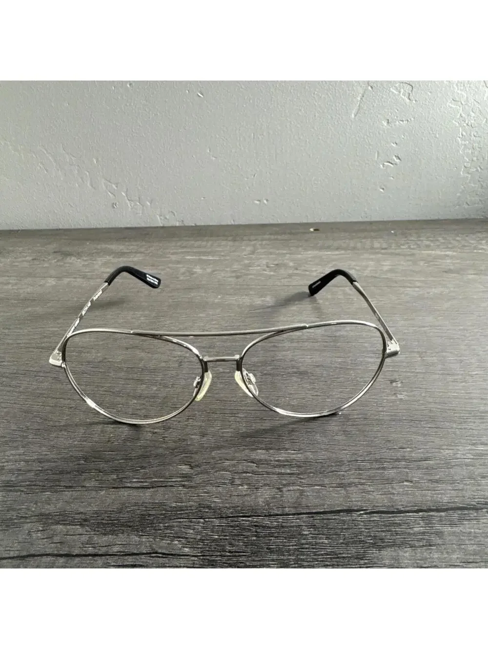 SPY Optic Sunglasses Whistler Aviator Unisex FRAMES ONLY Silver/Grey 58[]14 140